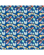 Winter Sports: Snowboard Equipment -- Northcott Fabrics 27240-48