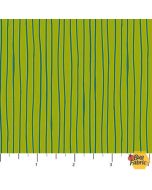 Backyard Bug Collector: Green Stripe - Northcott Fabrics 27302-74