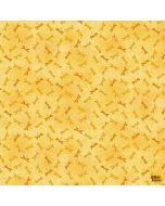Water Lily Magic: Tiny Dragonflies Yellow -- Henry Glass Fabrics 2890-33 yellow - 2 yards 21" remaining