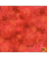 Mosaic Turtles: Dots Red -- QT Fabrics 29091r