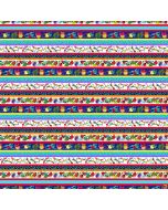 Pond Life: Bugs and Frogs Border - Blank Quilting 2962-77 Dk Blue