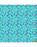 Pond Life: Dragonflies - Blank Quilting 2963-70 turquoise