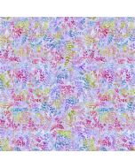 Fairytale Forest: Rainbow Ferns Lilac-- Henry Glass Fabrics 3018-55 lilac - 1 yard 22" remaining