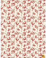 Cardinal Celebration: Berries Cream - Wilmington Prints 37757-232