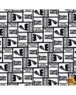 On The Right Track: Train Signs -- Blank Quilting 3078-01