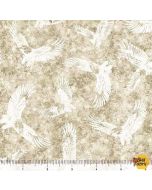 Patriot: Eagle Tonal Khaki - QT Fabrics 30940a