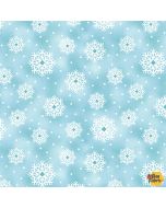 Slopeside: Snowflakes Lt Blue -- Blank Quilting 3296-11