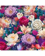 Night Garden: Flowers - Blank Quilting 3553-50 lilac