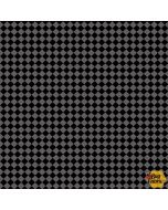 Another Brick in the Wall: Gingham Black - Blank Quilting 3693-99 black