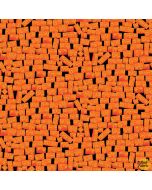 Another Brick in the Wall: Bricks Orange - Blank Quilting 3695-35
