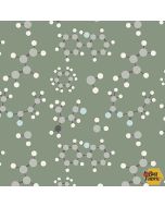 Science lab: Helixes -- Blank Quilting 3841-66 green