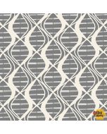 Science lab: Geometric -- Blank Quilting 3846-95 dk gray