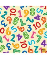 Zoo Crew: Numbers Butter - Blank Quilting 3861-33