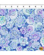 Daydreams: Blue Small Floral - In The Beginning Fabrics 3dd-2