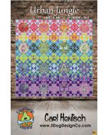 Pattern: Urban Jungle Quilt Pattern -- 3 Dog Design Company 3ddc-161 - 1 remaining
