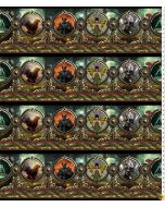 Legendary Journeys: Border Print -- In The Beginning Fabrics 3lj-1 