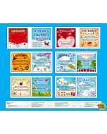 Story Time: A Year Journey Cloth Book Panel (1 yard) - Blank Quilting 4225p-11