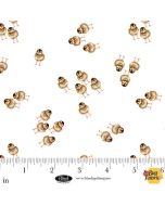 Little Seedlings Farm: Little Chicks - Blank Quilting 4381-01 white