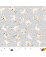 Little Seedlings Farm: Goats  - Blank Quilting 4383-90 Light Grey