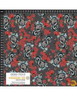 Ink & Myth: Dragons Gray - STOF Fabrics 4504-164