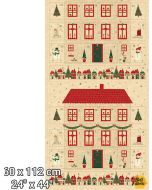 We Love Christmas: Advent Calendar (2/3 yard) -- Stof Fabrics 4595-293