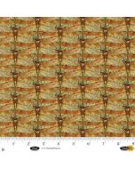 Enchanted Canopy: Dragonflies - Blank Quilting 4612-30 amber 
