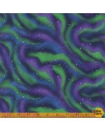 Landscapes: Sky Spirits Aurora Borealis  -- Windham Fabrics 52116d-x