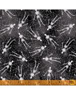 One of a Kind: Skeletons -- Windham Fabrics 52519-3