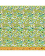 Read: Open Books Chartreuse -- Windham Fabrics 52636-3