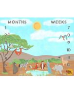 A is for Animals: Milestone Panel (54 x 42")  -- Windham Fabrics 52974dp-1