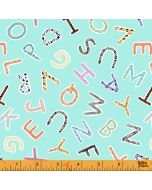 A is for Animals: ABC's Alphabet Sky -- Windham Fabrics 52977-1