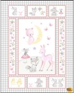 Wee Ones: Baby Animals Panel (1 yard) -- Oasis Fabrics 57-3551