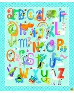 Wee Ones: Alphabet Panel (1 yard) -- Oasis Fabrics 57-6911
