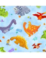 Wee Ones: Dinosaurs -- Oasis Fabrics 59-8541