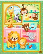 Wee Ones: Little Chefs Panel (1 yard) -- Oasis Fabrics 59-8551
