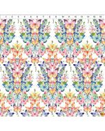 Butterfly Fantasy: Butterfly Damask - In The Beginning Fabric 5bf1