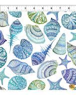 Wonders of the Ocean: Shells - In The Beginning Fabrics 5WO-1