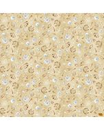 Beach Bound: Tossed Seashells Beige -- Henry Glass Fabrics 602-44 beige - 2 yards 21" remaining