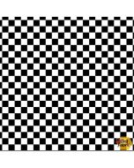 Alpha-Babies: Black & White Check - Henry Glass Fabrics 621-99 blk/wht