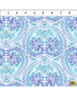 Daydreams: Lavender Floral Paisley - In The Beginning Fabrics 6dd-2