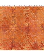 Evanescence: Orange Daisies -- In The Beginning Fabric 6EV-1 
