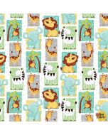 Sweet Safari: Animal Patchwork - Studio E 7237-14