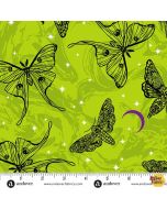 Phantasm: Mystic Moths Venom -- Andover Fabrics A-1516-g