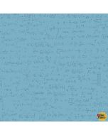 Color Theory: Field Notes Light Blue -- Andover Fabrics a-9150-b - 3 yards remaining