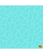 Chicken Tracks: Light Teal -- Andover a-9634-t1