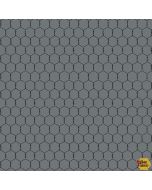 Chicken Wire: Dark Gray -- Andover a-9635-c2