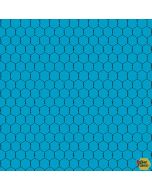 Chicken Wire: Teal -- Andover a-9635-t
