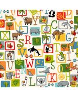 ABC: Alphabet Blocks -- Makower UK tp-2524-1