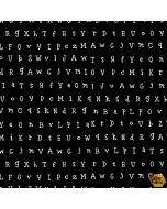 ABC: Alphabet Black -- Makower UK tp-2526x