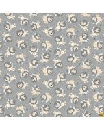 Moonlit Dreams: Tossed Lions Gray - Studio E Fabrics 8024-95